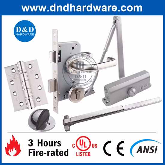 Aluminum Wooden Door Concealed Door Closer
