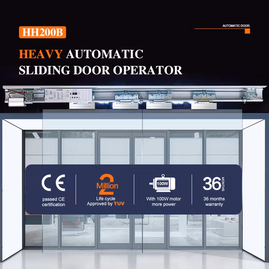 Sliding Door Automatic Closer Heavy Duty From Ningbo Doortec-Hh200b